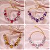 Princess Gem Pearl Necklace: Diamond Pet Collar for Cats and Dogs, Ideal for Weddings, Birthdays, and Photography.