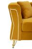 Sofa Emy Mustard With Cushions  Cm 162X83X76