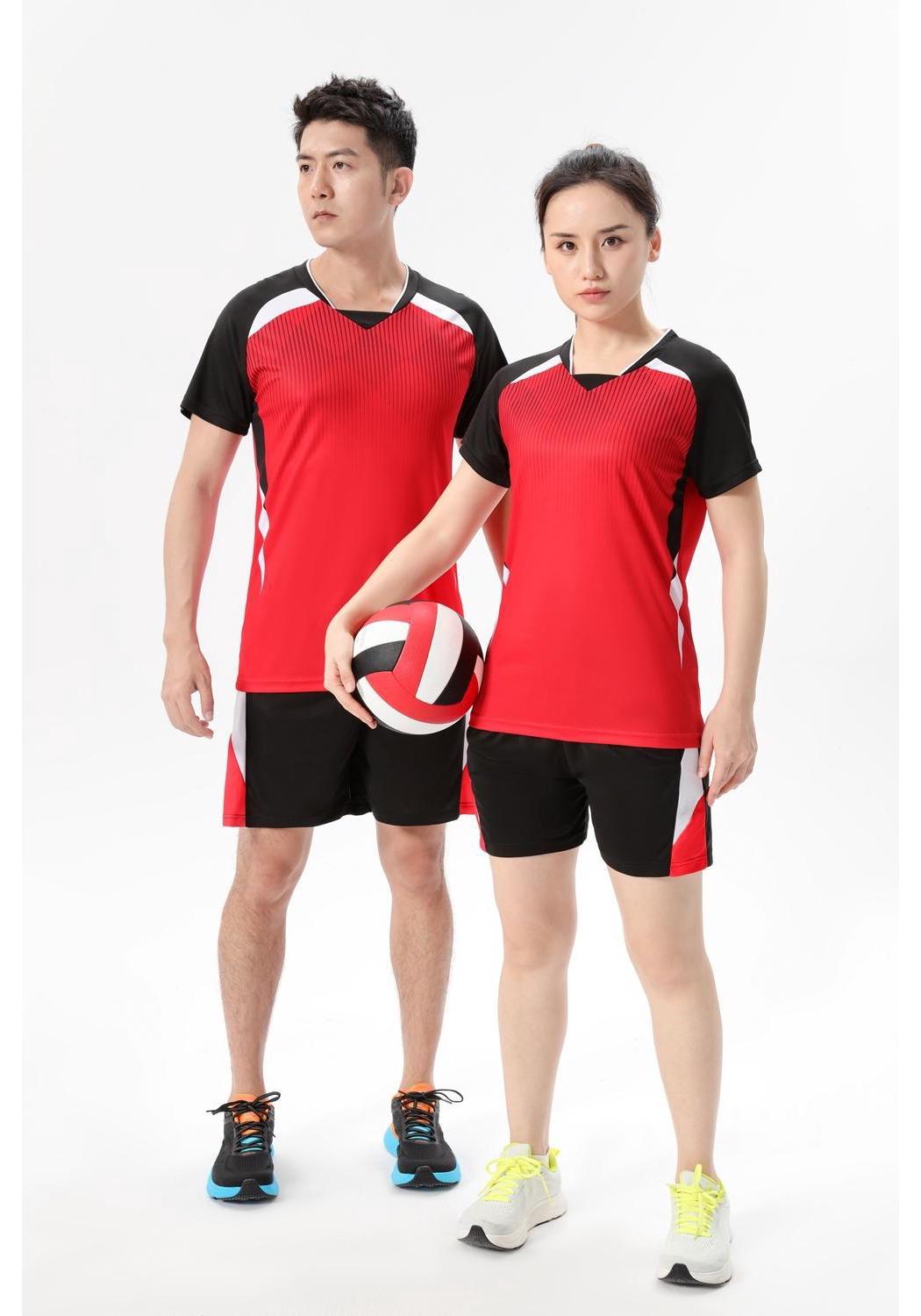 Professional Air Volleyball Uniform Set: Customizable Number Sports Gear for Men & Women, Perfect for Team Competitions. Women s L
