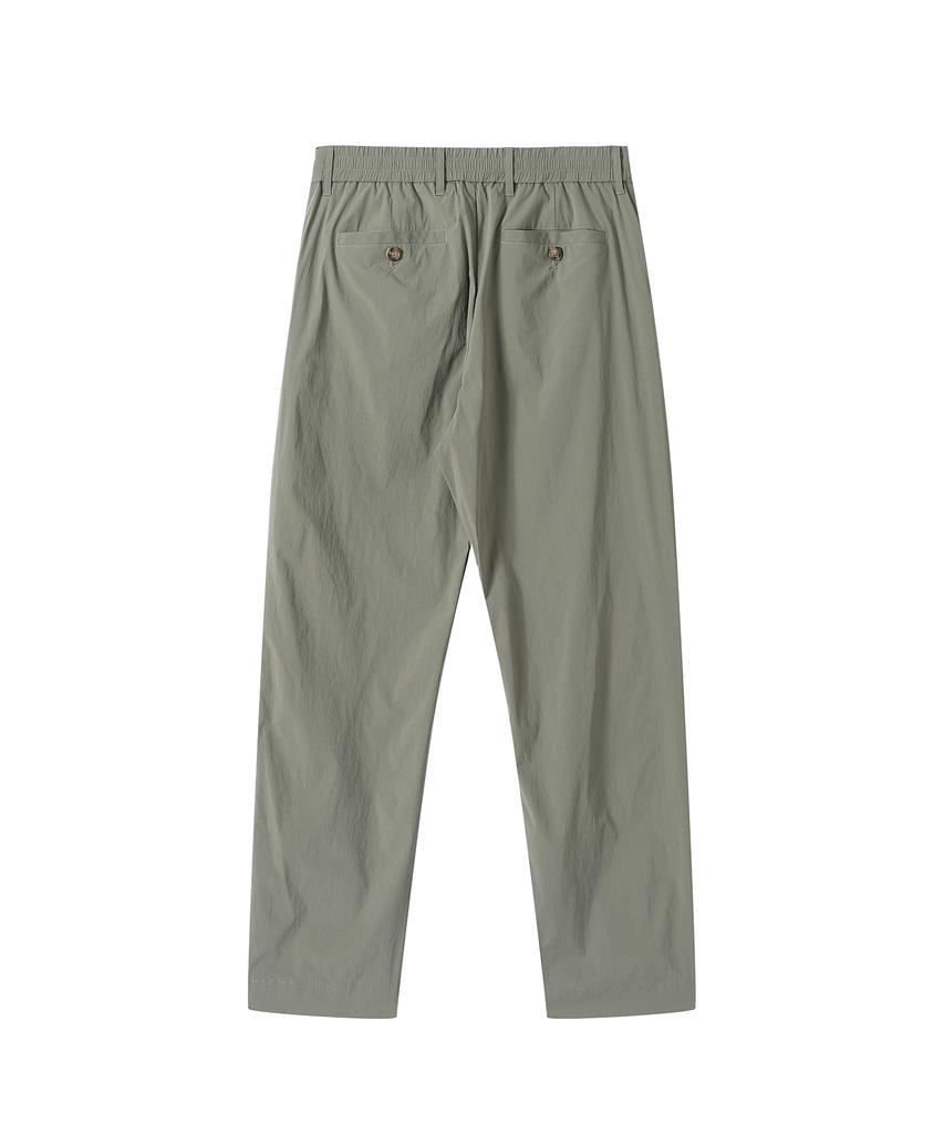 SOLEW Air Shell String Pants_Olive Green