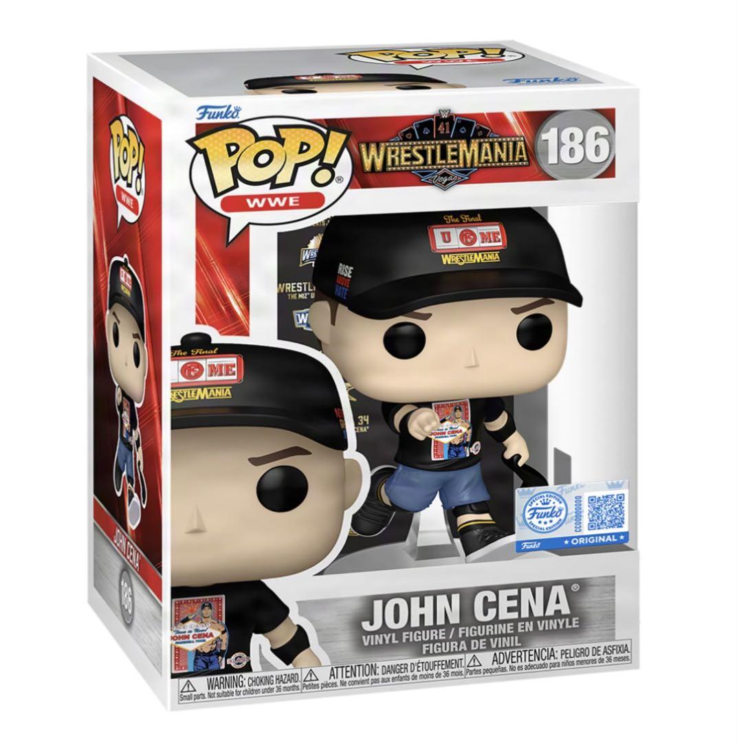 

[Б/У] Эксклюзивный WWE Funko Джон Сина Wrestlemania 41