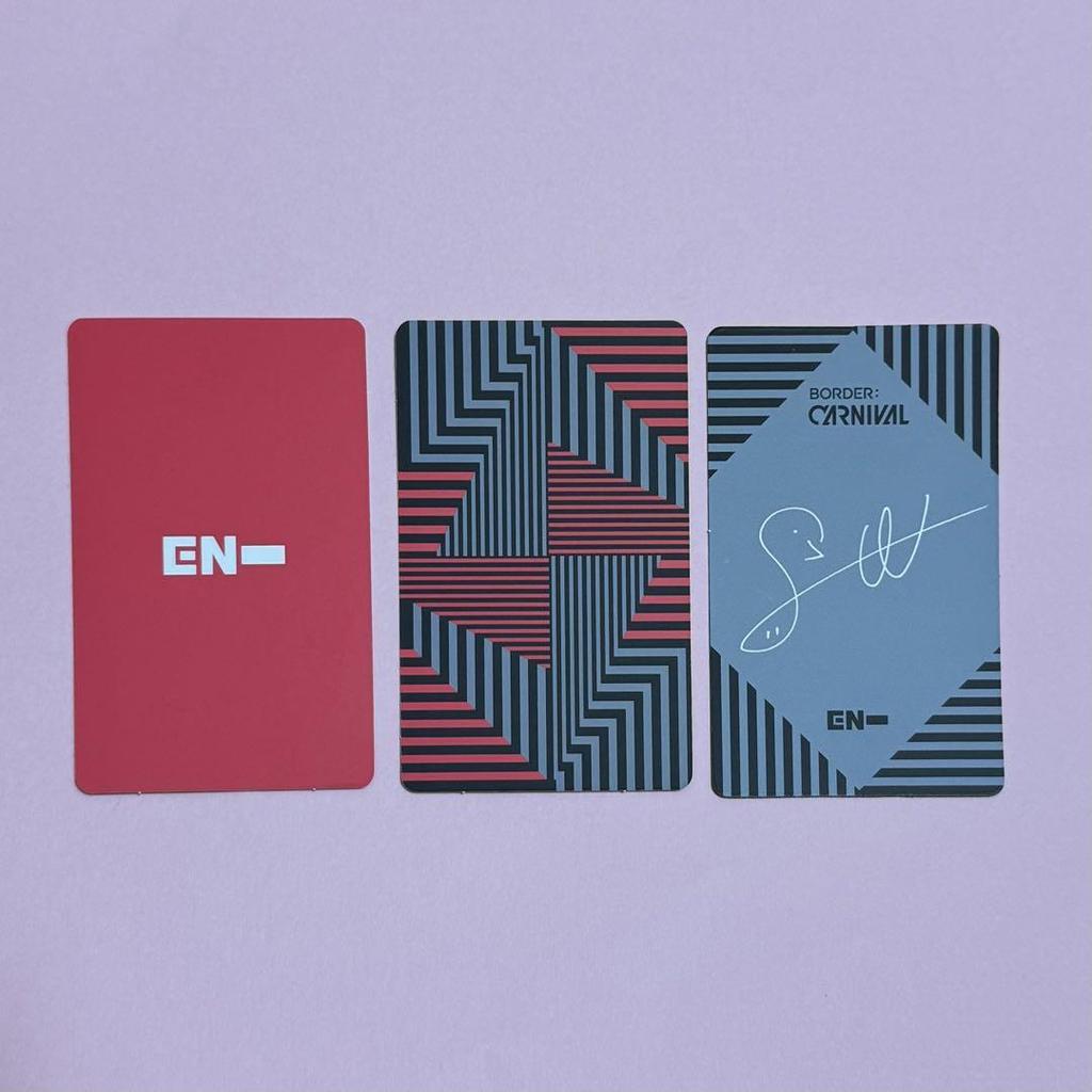 [USED] Anonymous Shipping ENHYPEN Trading Card Sunwoo Complete