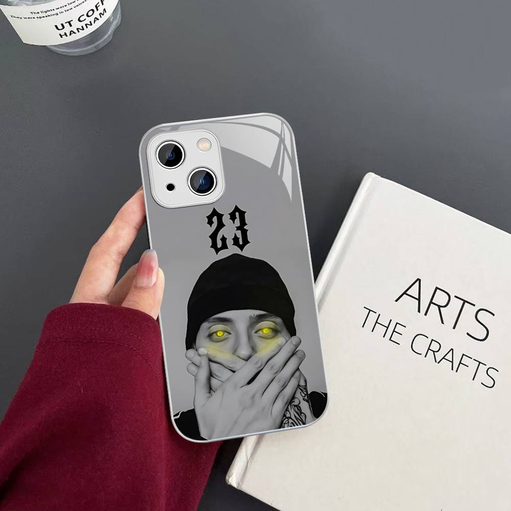 Popular C-Central Singer C-Cee Music For IPhone 14 13 12 Mini 11 Pro XS Max X XR 14 Plus Tempered Glass Cover