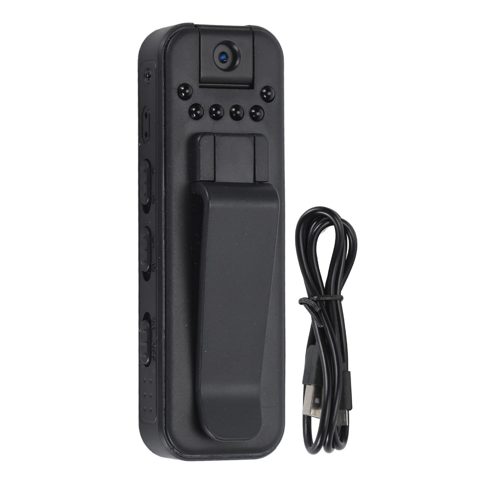 

Portable Video Camera Clip On 1080P HD Pocket Video Camera Wearable Video Recorder Pocket Camcorder