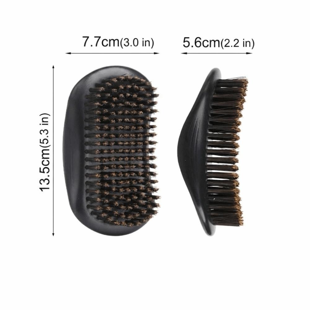 Dense Bristles Boar Bristle Brush Soft Bristles Hair Styling Brush Hairbrush  Beard Cleaning