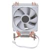 CPU Cooling Fan 3.54in 4 Heat Pipes 3pin 12VDC 2000RPM Hydraulic Bearing CPU Air Cooler for Motherboard with Backplate
