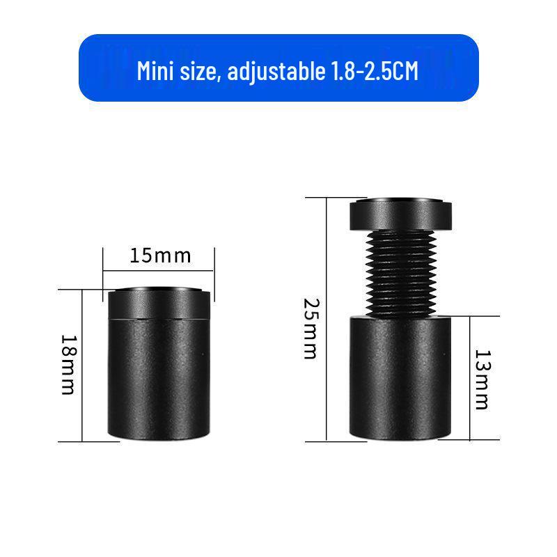 Telescopic All-Aluminum Magnetic GPU Support Bracket for RTX 4090/3070 - Anti-Bending, Adjustable.
