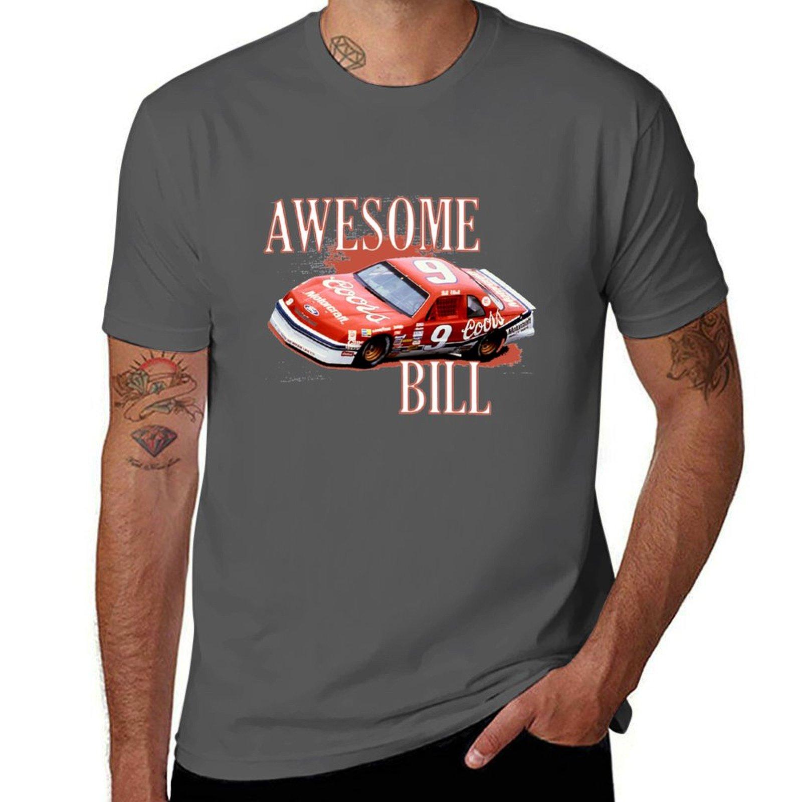 

Vintage N a s c a r Bill Elliott T-Shirt man t shirt graphic mens graphic t shirts T-Shirt 4XL