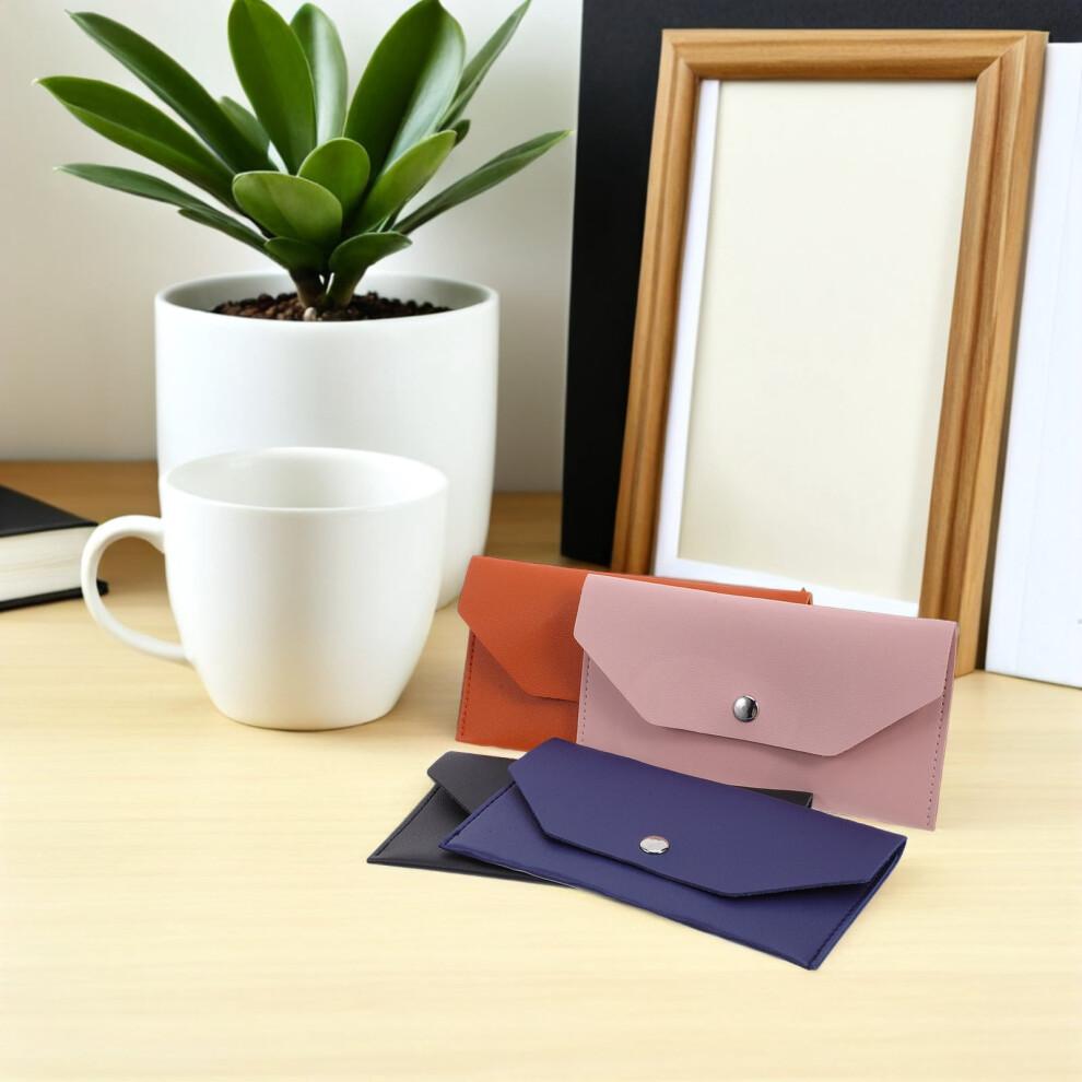 4Pcs Reusable Money Storage Pouches Compact Slim Cash Envelope Wallets for Travel