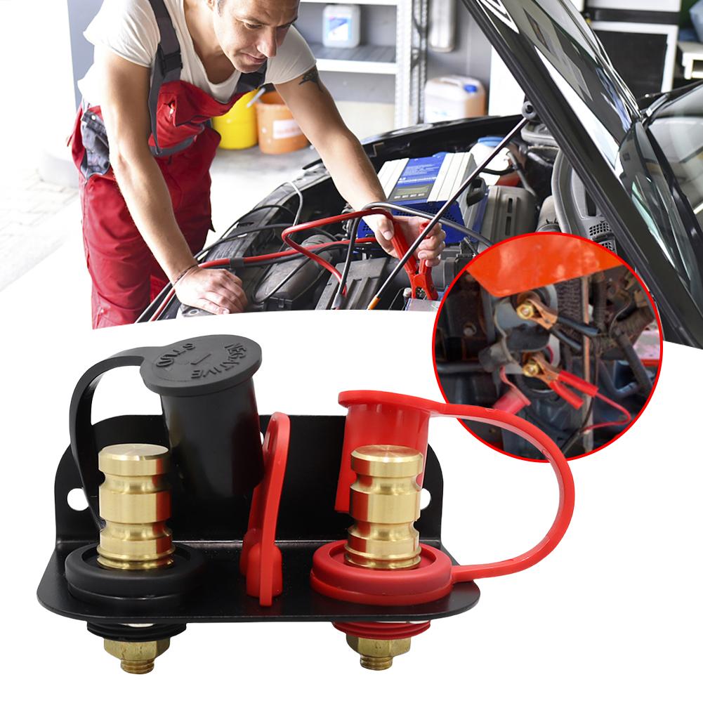 

Remote Battery Jumper Post Terminal M10 Stud Remote Charging Tool Relocation Kit Remote Battery Terminals for UTV ATV Car Trucks China Mainland