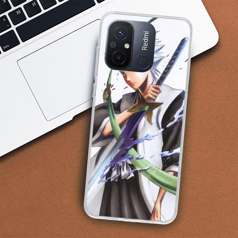 Bleach Hitsugaya Toushirou Phone Case For Xiaomi Redmi 12 13 12C 13C 14C 10 10C 10A 9 9C 9A 9T 8A 8 7A 7 6A 6 Pro K80 K70 K60 K4