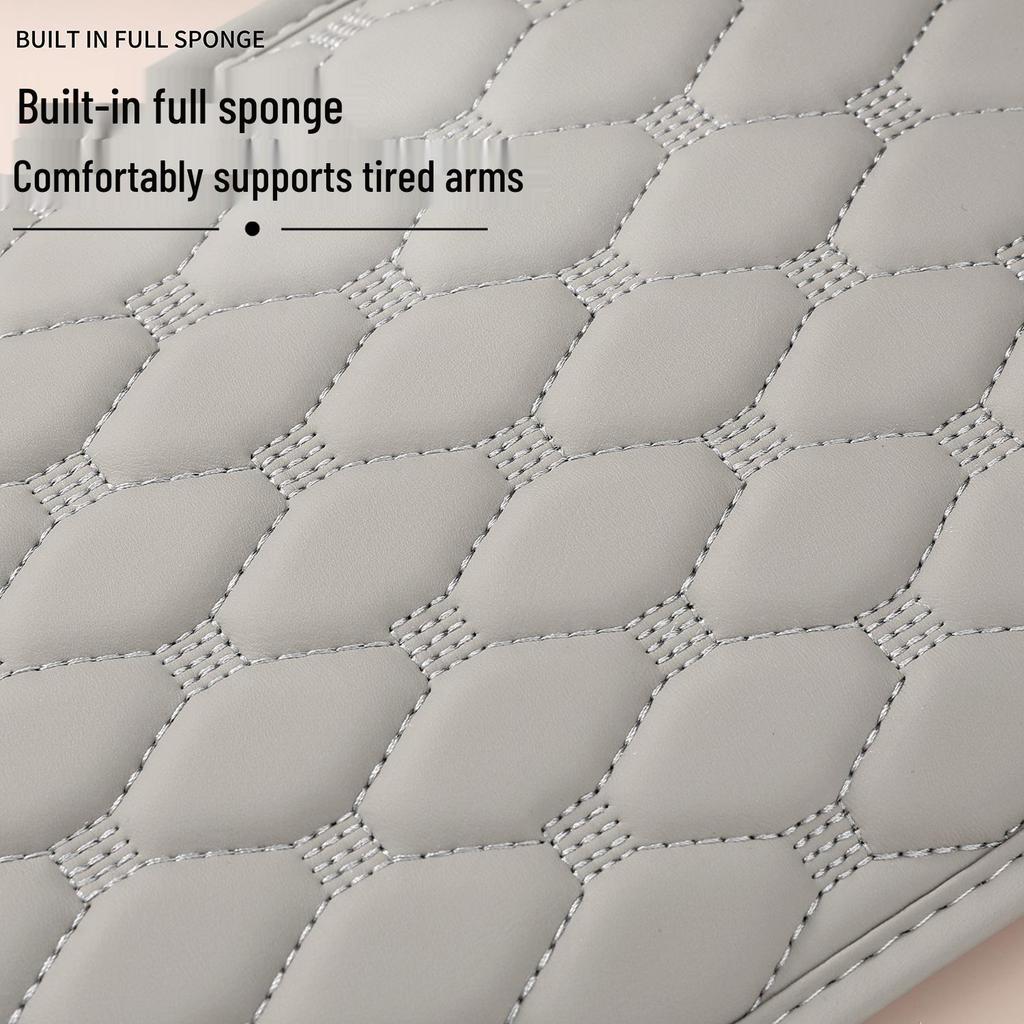 Universal Car Armrest Pad with Multifunctional Storage Bag