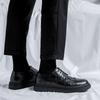 Leather shoes men's autumn and winter 2025 new trend business casual leather shoes heightening breathable men's shoes 19051-R