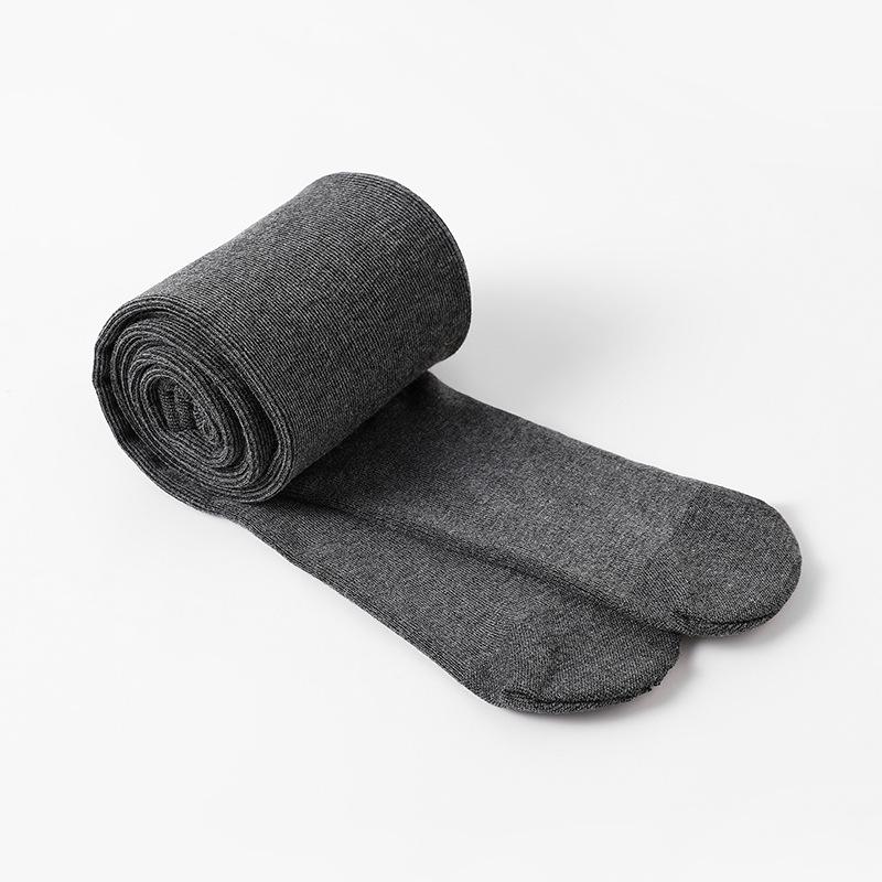 Women's Fleece-Lined High-Waisted Vertical Striped Leggings: Slimming, Tummy-Control, Warm Stirrup Tights for Autumn/Winter.