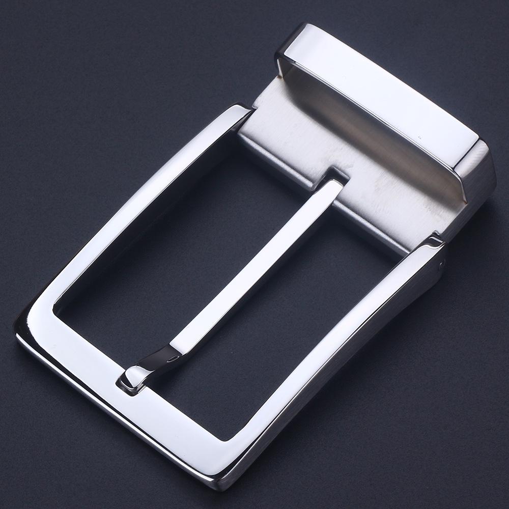 3.8 Stainless Steel Belt Pin Buckle for Perforated Leather Belts, New Style