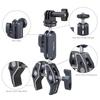 SmallRig Super Clamp Camera Mount Clamp with GoPro Ball Head Magic Camera Monitor Super Clamp for DSLRs and Stabilizers Crab-Style Kit, 2-Pack
