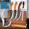 WXCOO Hand Forged Butcher Knife for Cutting Meat Professional Chef Knives for Chopping Vegetables Slicing Cooking Kitchen Knife