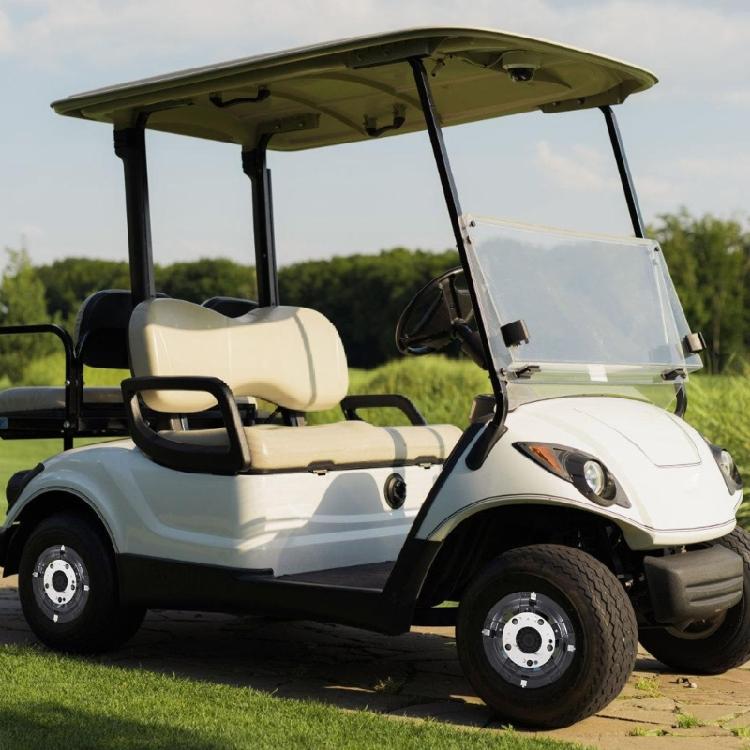 Weatherproofed Golf Cart Accessories Wheel Cover Quickly Install Golf Cart Hub Caps Improved Vehicle Longevity