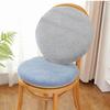 Round Washable Sherpa Seat Cushion Soft Reusable Non-slip Seat Cushion Home Daily Decor for Car Seat Accent Chairs Vanity Chairs