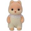 Sylvanian Families Doll [Caramel Dog Family] FS-35 ST Mark Certified Toy Doll House for Ages 3 An...
