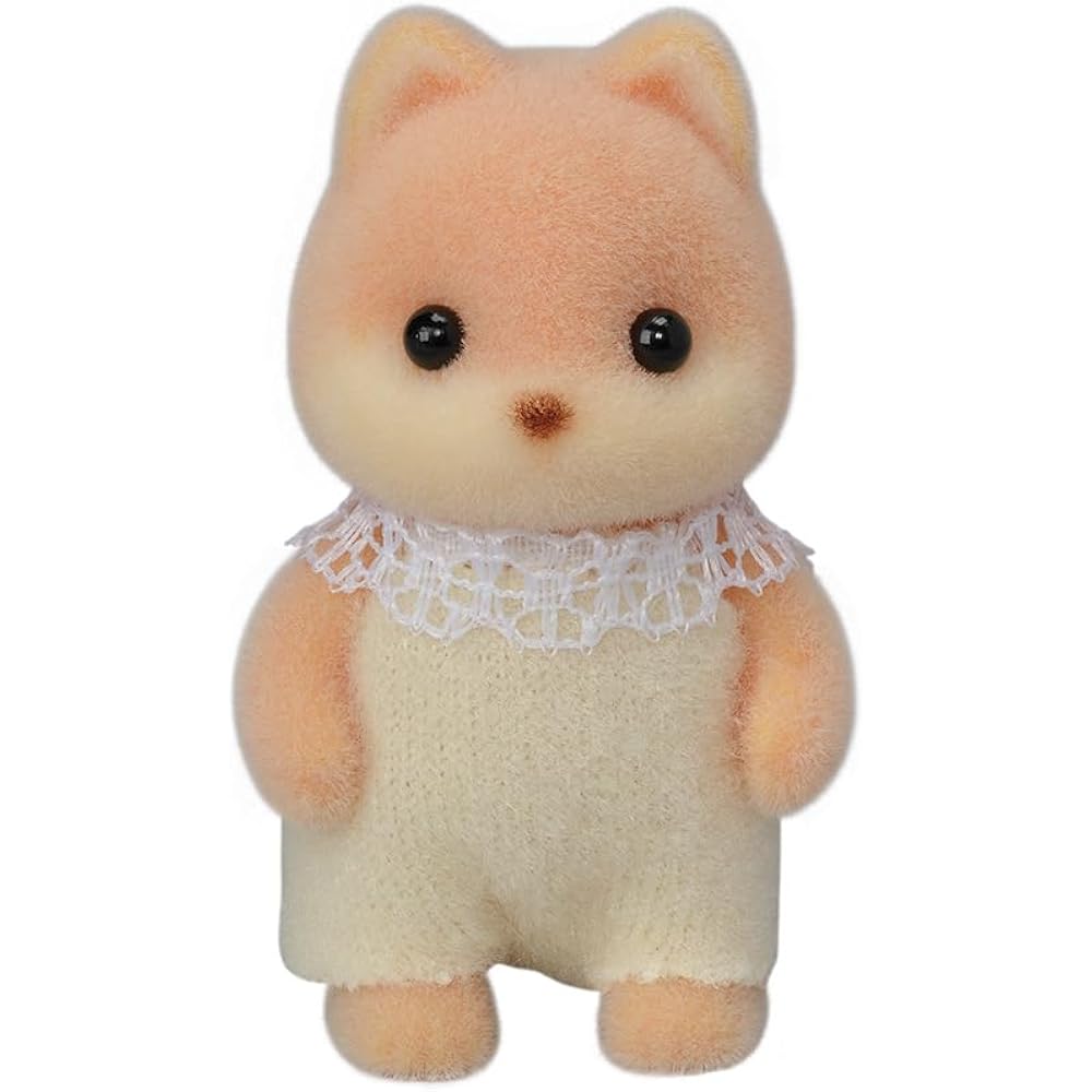 Sylvanian Families Doll [Caramel Dog Family] FS-35 ST Mark Certified Toy Doll House for Ages 3 An...