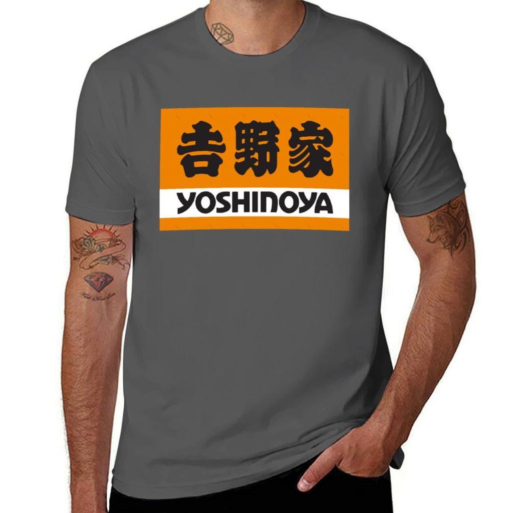 Yoshinoya Tshirt Urban Style Casual Short Sleeve Top