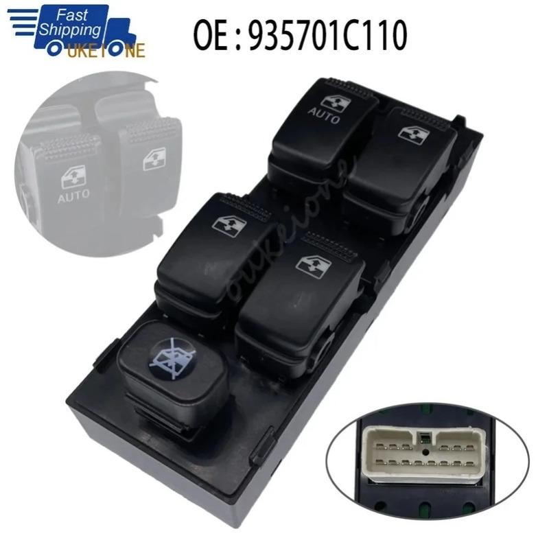 

935701C110 Car Accessories For Hyundai Matrix Getz Kia Carens Electric Power Master Window Switch Lifter Control Button Parts