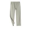 Spring Summer and Autumn Thin Cotton Casual Pants Men's Straight-leg Pants Loose Wide-leg Pants Plus Fat Plus Size Multi-pocket Long Pants