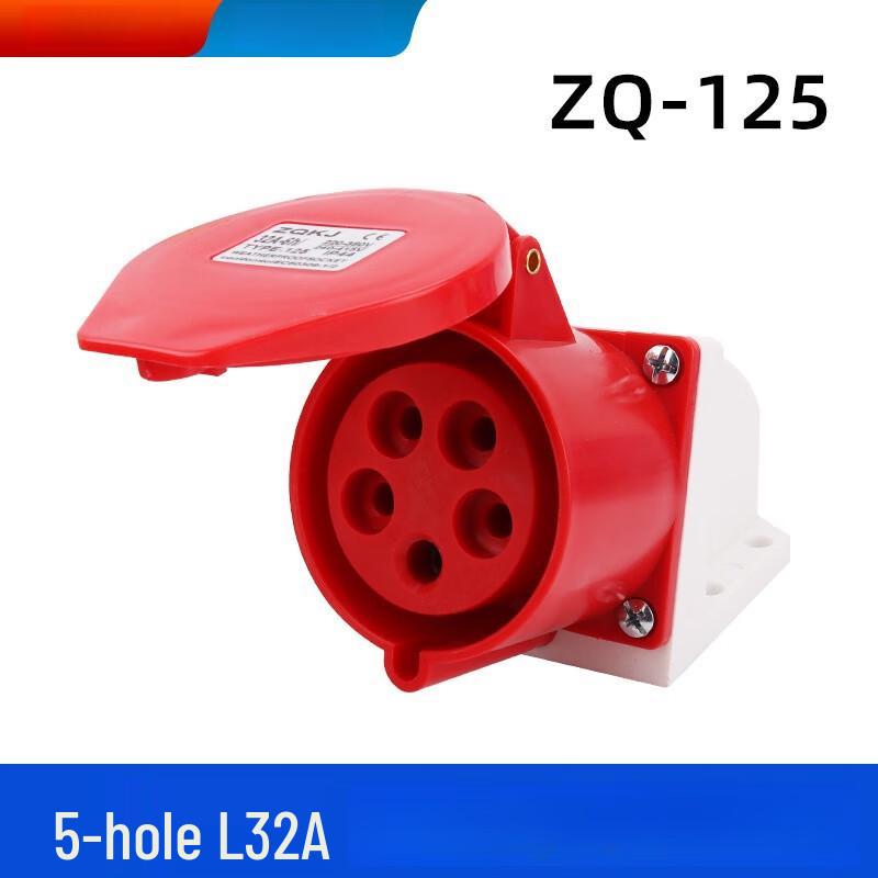 

Industrial 3-Phase 4-Wire Connector CN plug (adapter included)