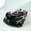 1:18 EVO alloy model toy car, futuristic shape, four-wheel shock absorption, cool sound and light, Christmas gifts