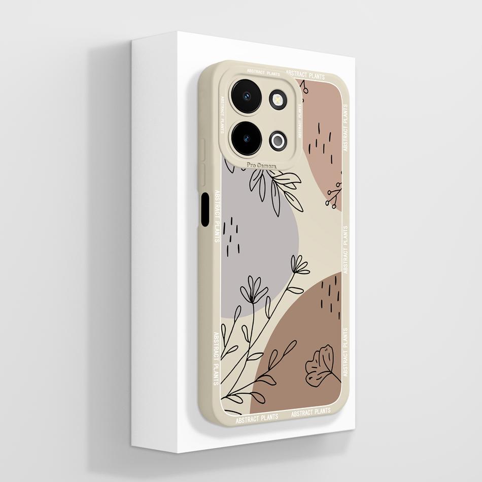 For Vivo Y28 4G 5G Case Simple Design Full Protection Back Cover For Vivo Y 28 Funda Soft Liquid Silicone Anti Drop Phone Shell