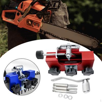 Sharpening Tool Jig Hand Crank Compact for Garden Worker Professional with 4/5/6mm Grinding Heads
