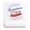Mousepad - PLANETEE - Best Grandma In the World - 22x18 Cm - Thickness 3 Mm - HD Sublimation Printing