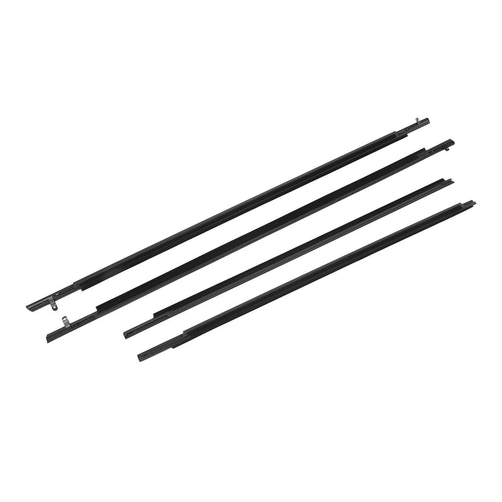 4PCS Car Window Moulding Trim Noise Reduction 68160 AE010 Replacement for Sienna 2003 To 2010
