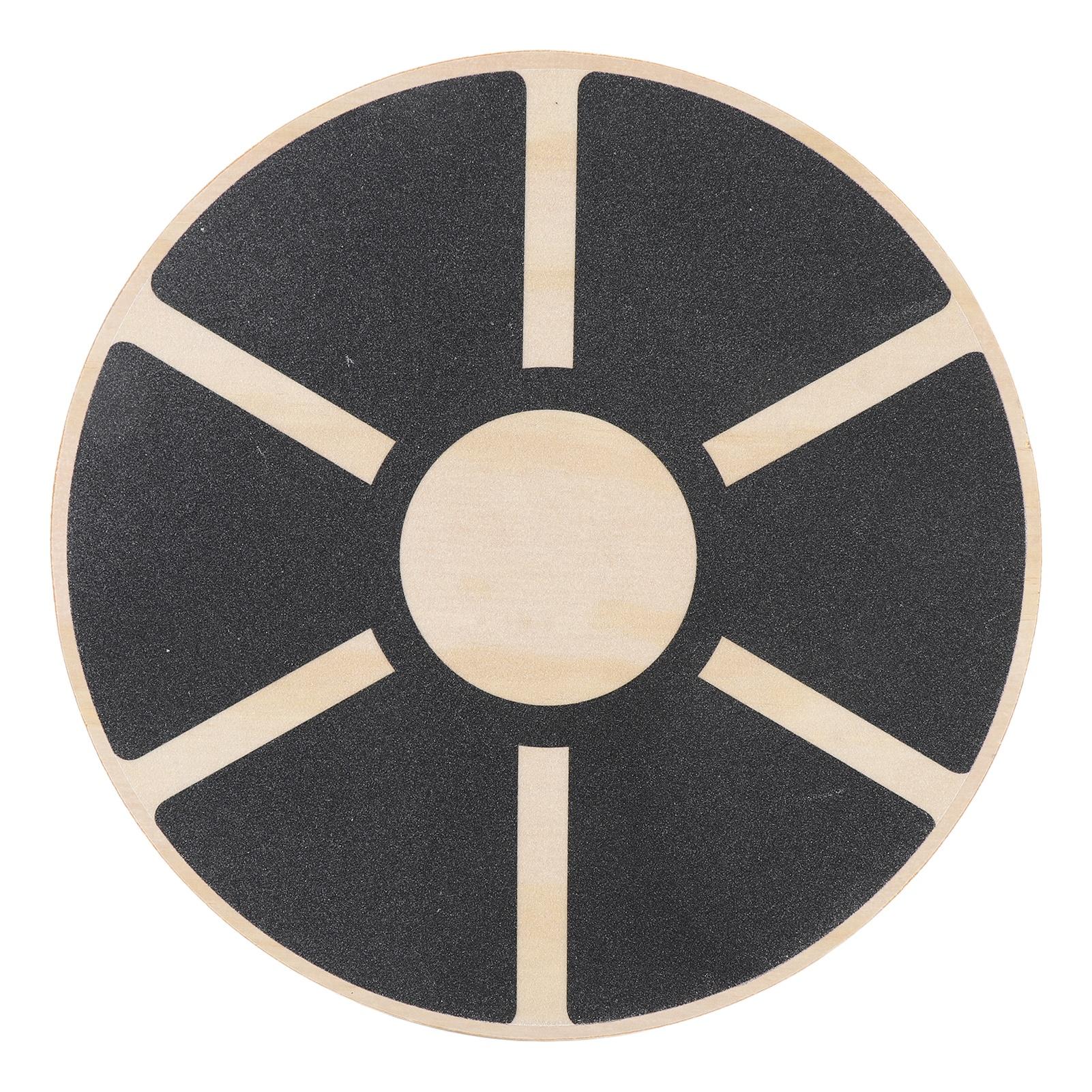 

Универсальная деревянная балансировочная доска противоскользящая для упражнений на баланс и стабильность портативная