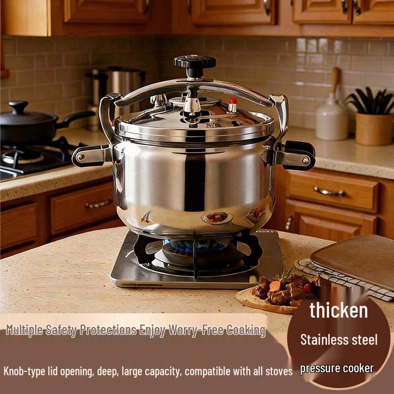 LUVHOO Stainless Steel Explosion-Proof Pressure Cooker