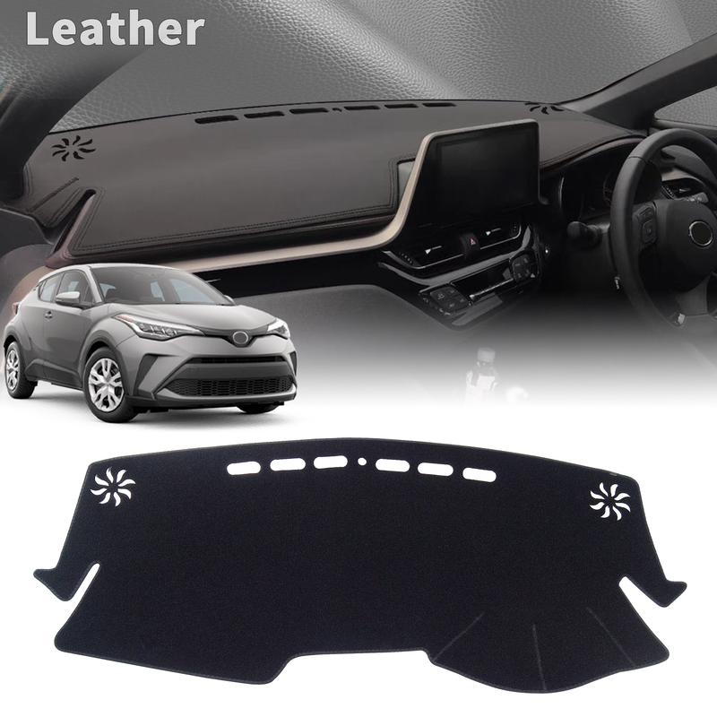 Fit for Toyota C-HR CHR C HR -2016 Car Leather Accessories Dashmat Protective Carpet Dashboard Cover Pad DashMat Sunshade