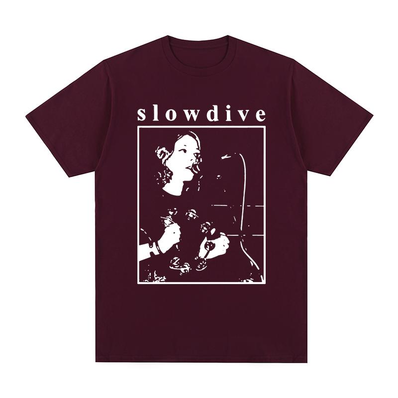 Slowdive Tour 90s Vintage T-shirt Cotton Men T Shirt New Tee Tshirt Womens Tops