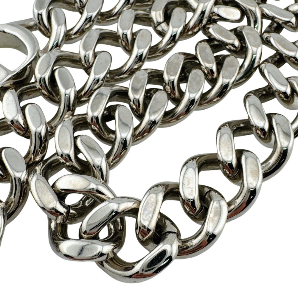 Dior Kihei Sterling Silver CD Icon Chain Link Necklace Silver Sterling Silver Used