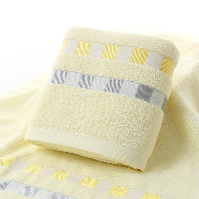 2pcs Cotton Ultra-absorbent Premium Large Bath Towel Set Bathroom Towels Hotel Grade Bath Towels
