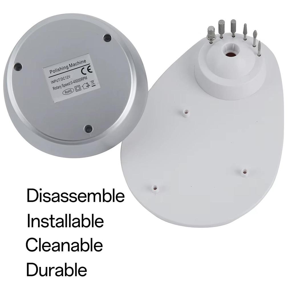 45000RPM Professional Electric Nail Drill Manicure Machine Low Noise Nails Sander Set Nail Salon Polisher Equipment Tools