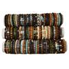 New random hot-selling coconut shell wood beads beaded elastic line men's bracelet bracelet bracelet