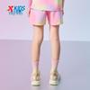 Xtep Girls' Quick-Dry Elastic Woven Capri Pants