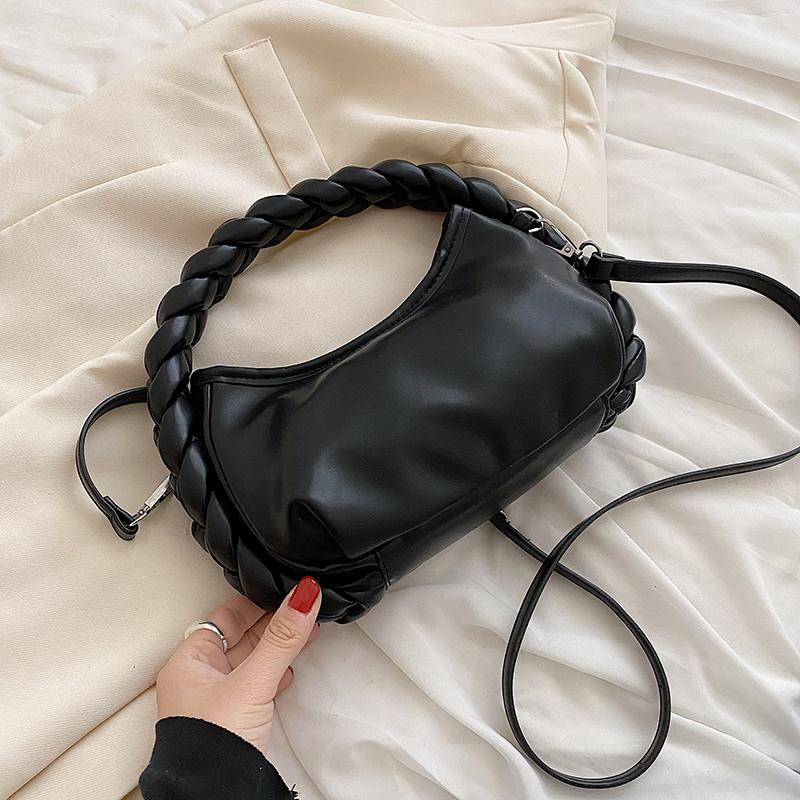 Luxury Design Women's Hobo Pleated Tote Sweet Color Underarm Bag Small Bag and Bags Shoulder Bag