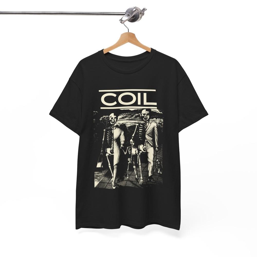 COIL Shirt Unnatural History Throbbing Gristle Psychic TV Nurse Music Unisex Unisex T-Shirt XXXL
