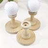 3Pcs Golf Tennis Ball Support Bracket Baseball Display Stand Wood Baseball Holder Softball Baseball Accessories Enduring