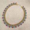 Hanfu Accessories Horse Face Skirt Necklace Ethnic Style Multi-layer Lace Necklace  Hanfu