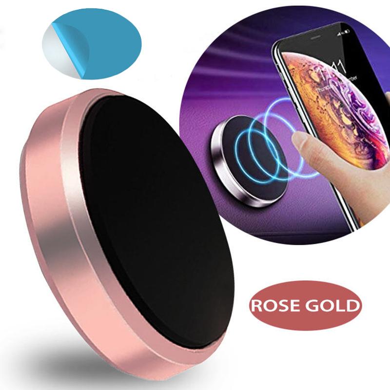 Universal Magnetic Car Phone Holder Round Colorful Strong Magnet Cellphone Stand Car Magnet Sticker for IPhone Auto Accessories