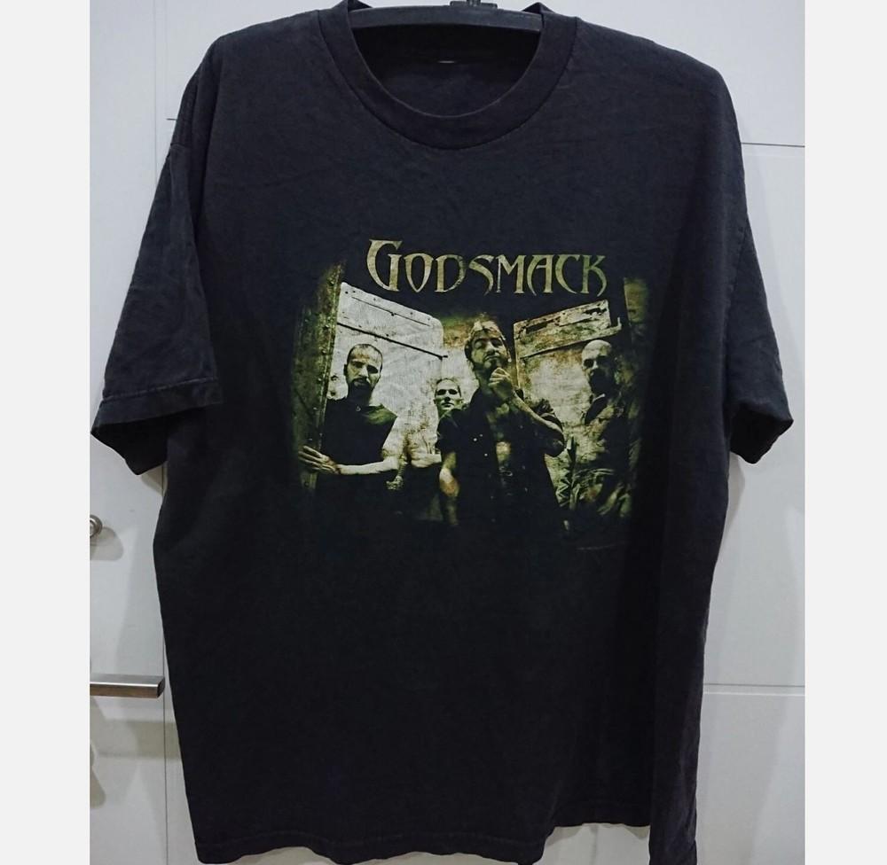 Vintage 2000 Godsmack Awake Black Men Short Sleeve T-Shirt S-2345XL Unisex T-Shirt S