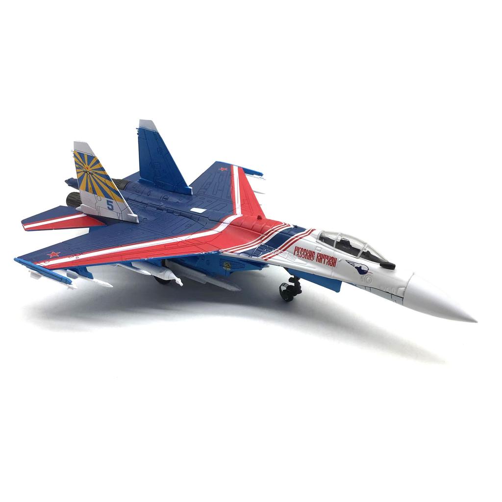 1/100 Scale Russian Airplane Model SU-35 Simulation Aircraft Replica Model SU-35 Plane Model for Living Room Decoration Gift